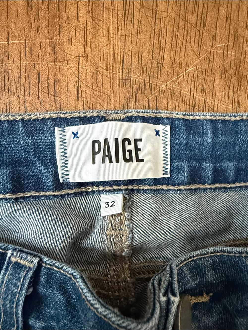 PAIGE Verdugo Crop Skinny Jeans Size 32 - Picture 3 of 5